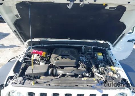 2021 Jeep Wrangler Unlimited Sport S 4X4 z USA, uszkodzony, nr VIN 1C4HJXDN7MW647934